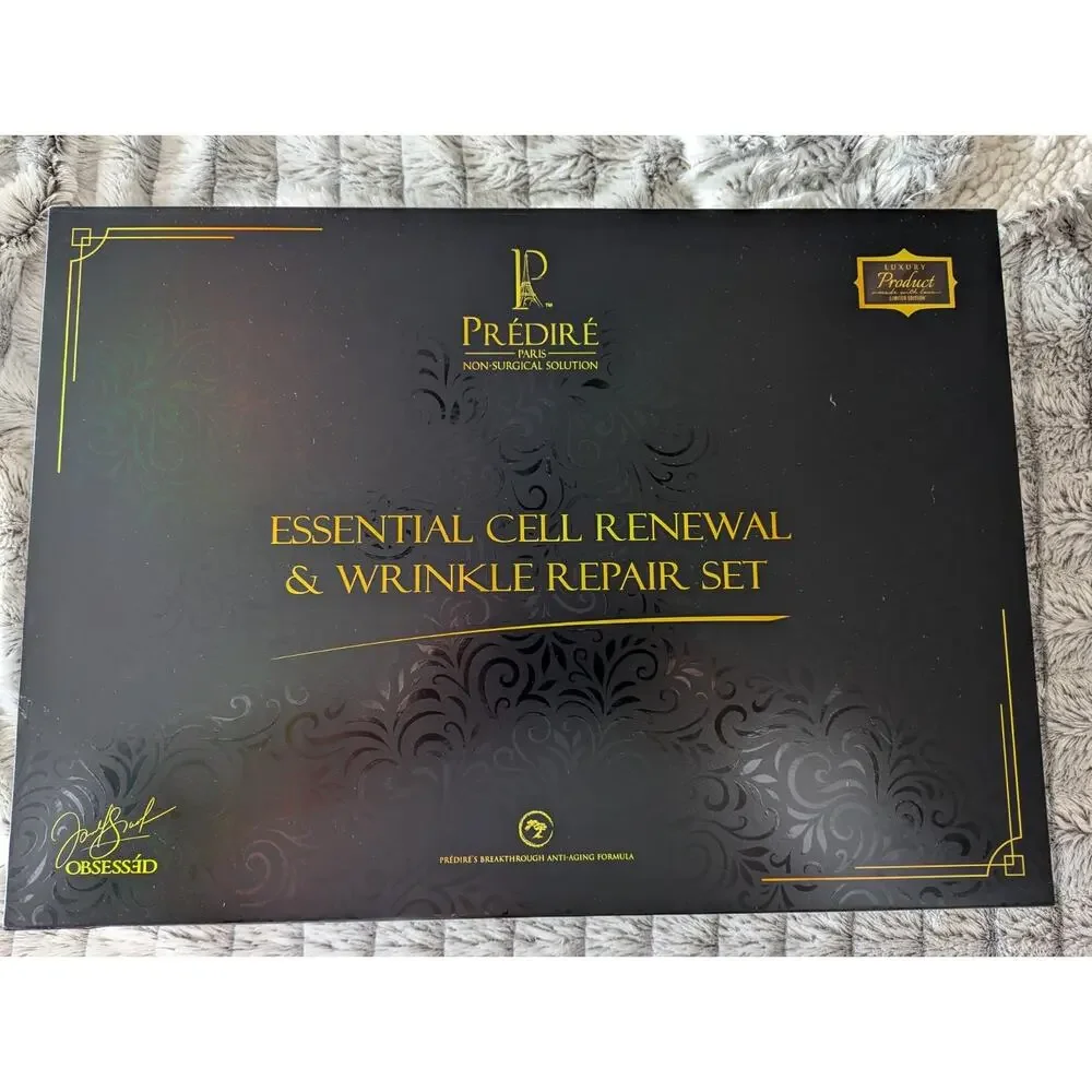 Predire Paris Essential Cell Renewal & Wrinkle Repair Set New In Box MSRP $3300